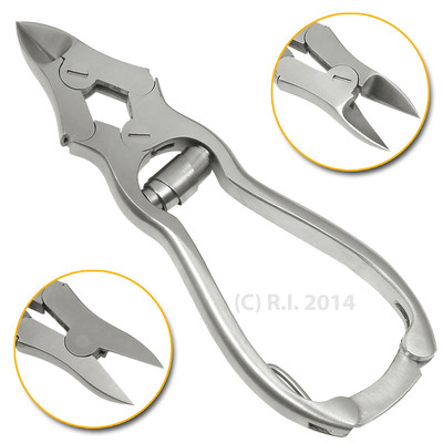 Profi Nagelzange 12 Cm — Aus Rostfreiem Spezialstahl, Mit Gebogener Schnittfläche