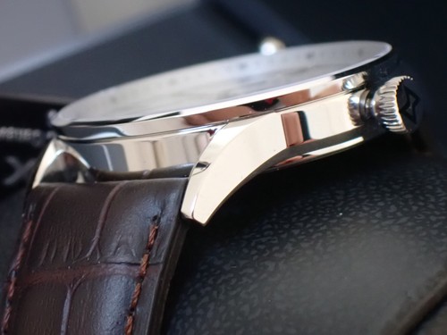 NEW Genuine EDOX Les Vauberts Date 70172 3A AR stainless steel 40mm white brown - Picture 10 of 24