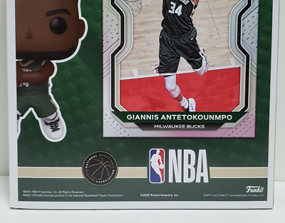 GIANNIS ANTETOKOUNMPO - Bucks Funko POP #06 Vinyl NBA Figure w