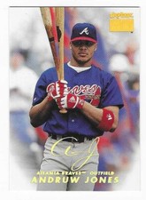 1999 Skybox Premium Andruw Jones Atlanta Braves Baseball Card #149
