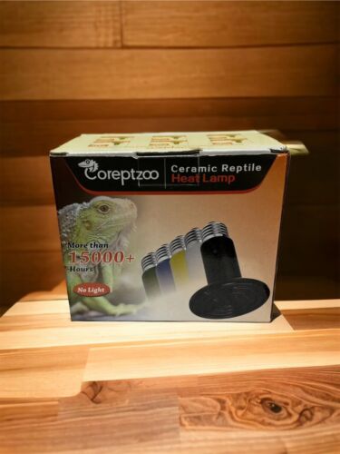 Reptile Heat Lamp bulbs snake Bearded Dragon Gecko Turtle 2 Ceramic 150w NEW - Picture 1 of 7