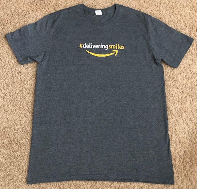 Amazon #Delivering Smiles Amswag Store Men's Dark Gray T