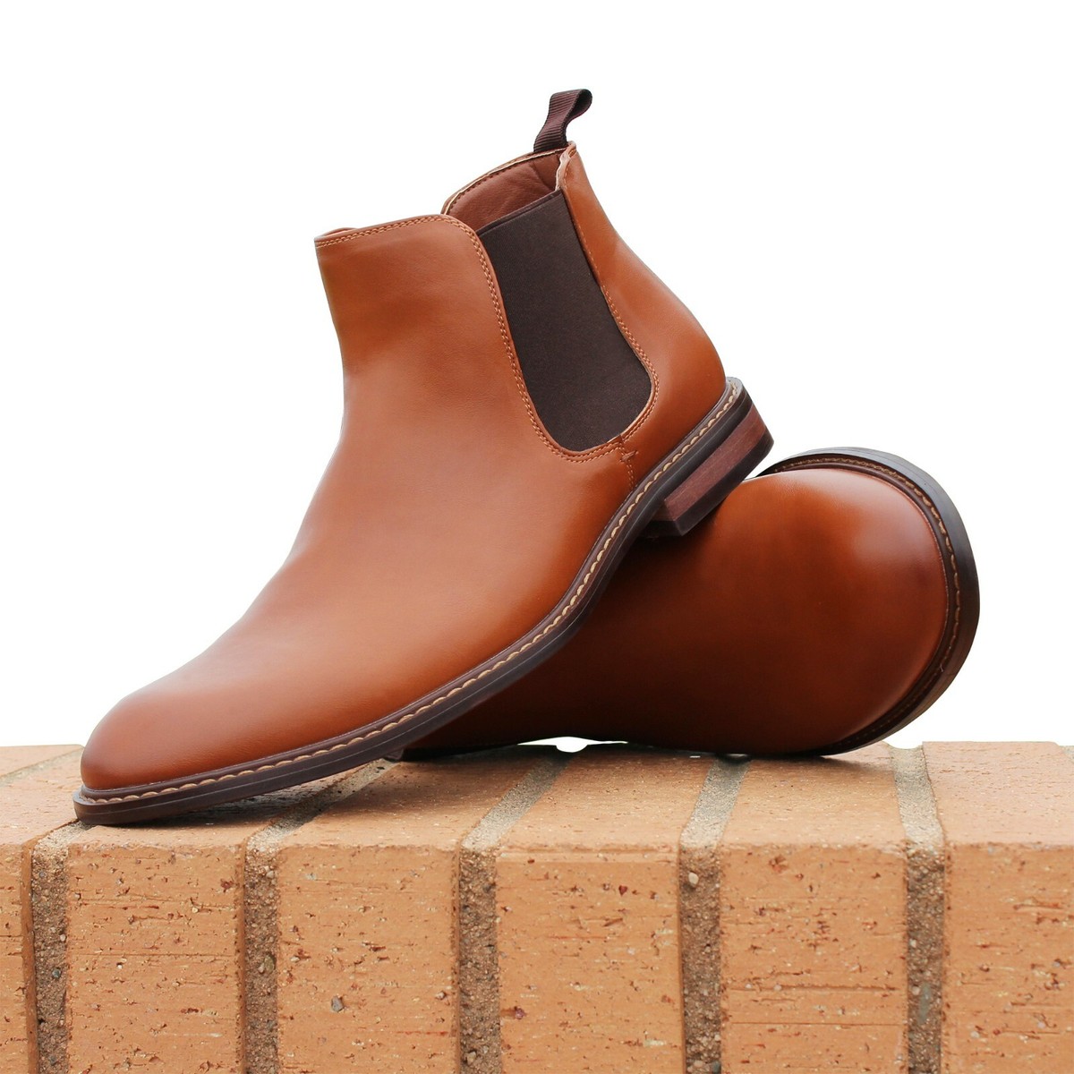 Polar Fox BARRETT Men's Chelsea Slip-on Mid-Top Ankle Boots | eBay