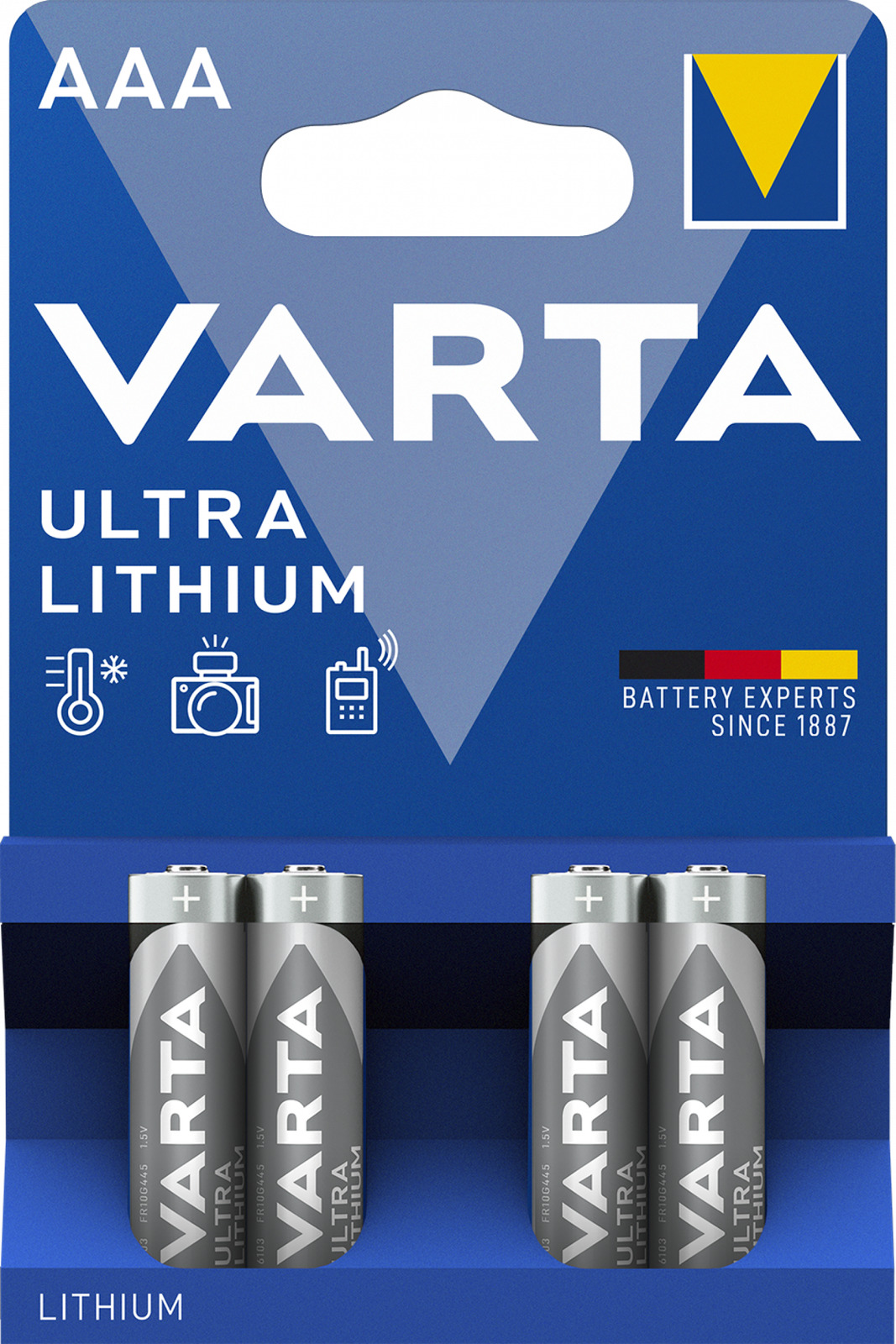 Thumbnail - 8x Varta Ultra Lithium Batterien Aaa-micro L92 Lr03 Mn2400 1,5v -