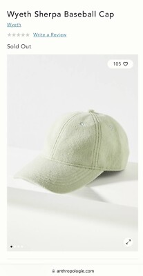 Anthropologie Wyeth adjustable suede leather Beige Baseball Cap Wyeth x Anthropologie Women main image 2