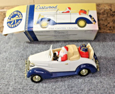 ERTL Eastwood Santa  s 1937 Chevy Convertible Coin Bank Die-cast 1:25 1993 NIB