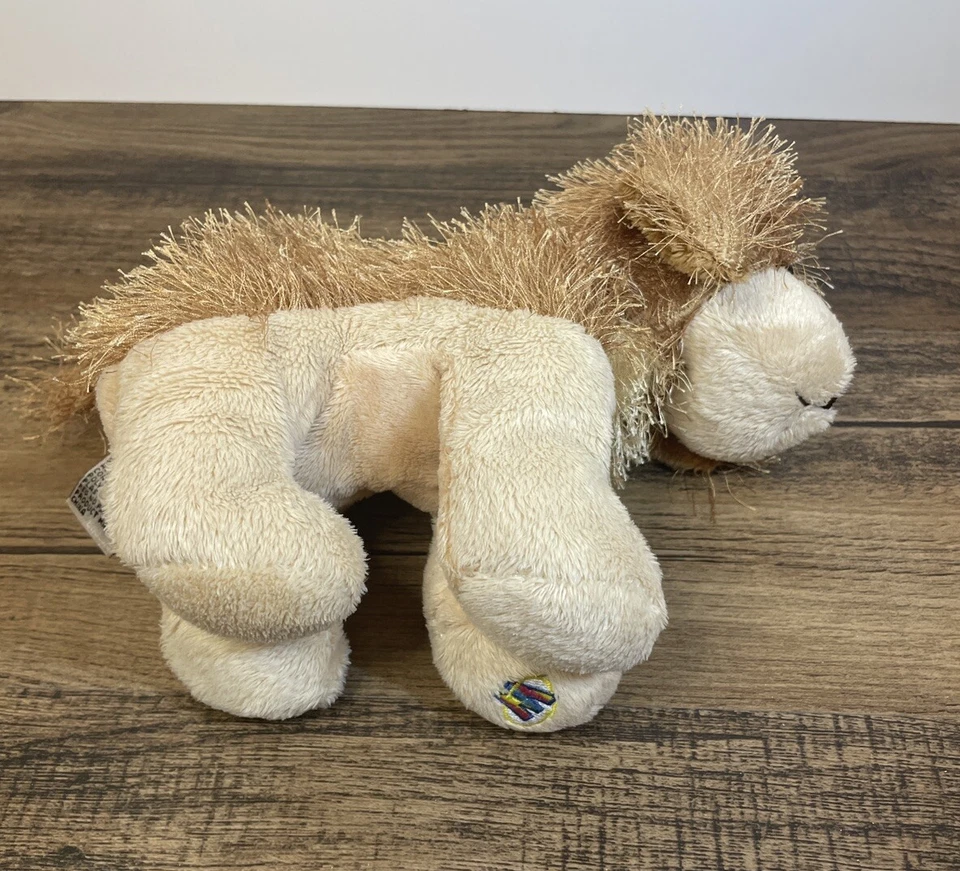 Ganz Webkinz 8" Plush Cocker Spaniel Stuffed Dog Brown Beige Long Silky Hairs - Image 2 of 4