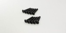Kyosho 1-S33018H Flat Head Screw Hex/M3x18/10pcs