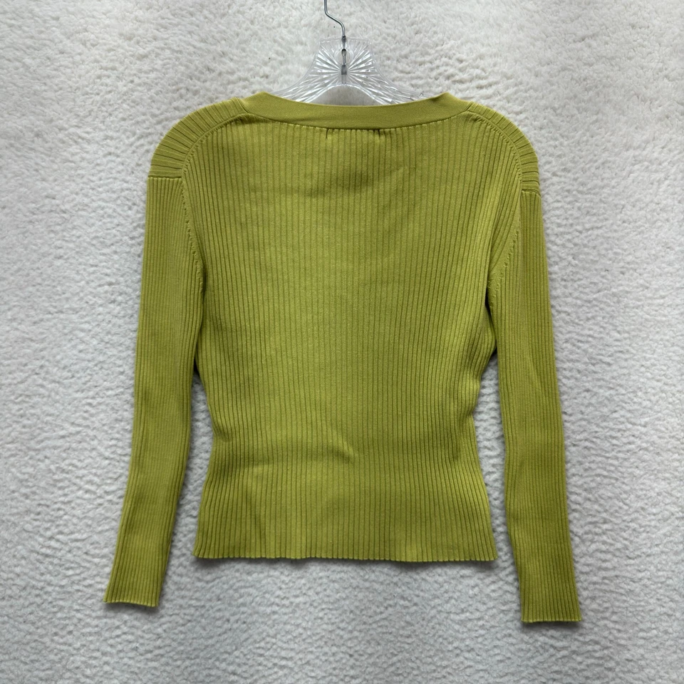 Y2K 复古上衣大号 Chartreuse 波西米亚仙女垃圾奇思戈斯 Corpcore 办公室 — 第 2/4 张图片