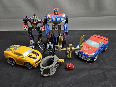 Transformers Movie Smokescreen SonicShock Optimus Fast Action Hasbro 2008