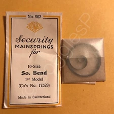 NOS Mainsprings for South Bend Watches - Select A Style/Size