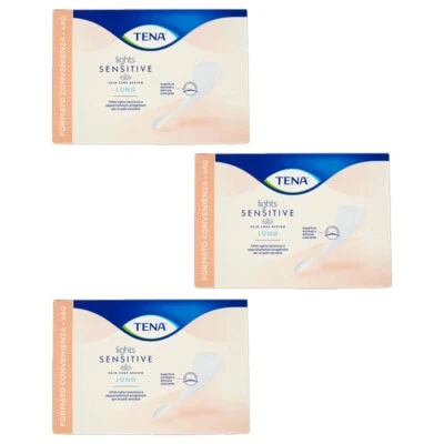 120pz TENA Lights SENSITIVE LONG Proteggi-Slip tripla protezione - Imagen 1 de 4