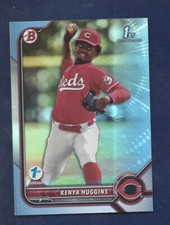 KENYA HUGGINS 2022 Bowman Draft First 1st Edition  SKY BLUE FOIL .99 SHIP J846