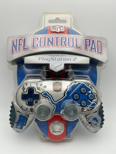 Vintage Detroit Lions Play Station 2 MLB Mad Catz Control Pad Pro Controller - Bild 2 von 3