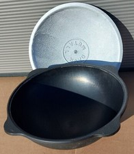 Kazan Fonte Wok 16L Original Avec Couvercle Pot de Camping Wok Казан Ouzbékistan