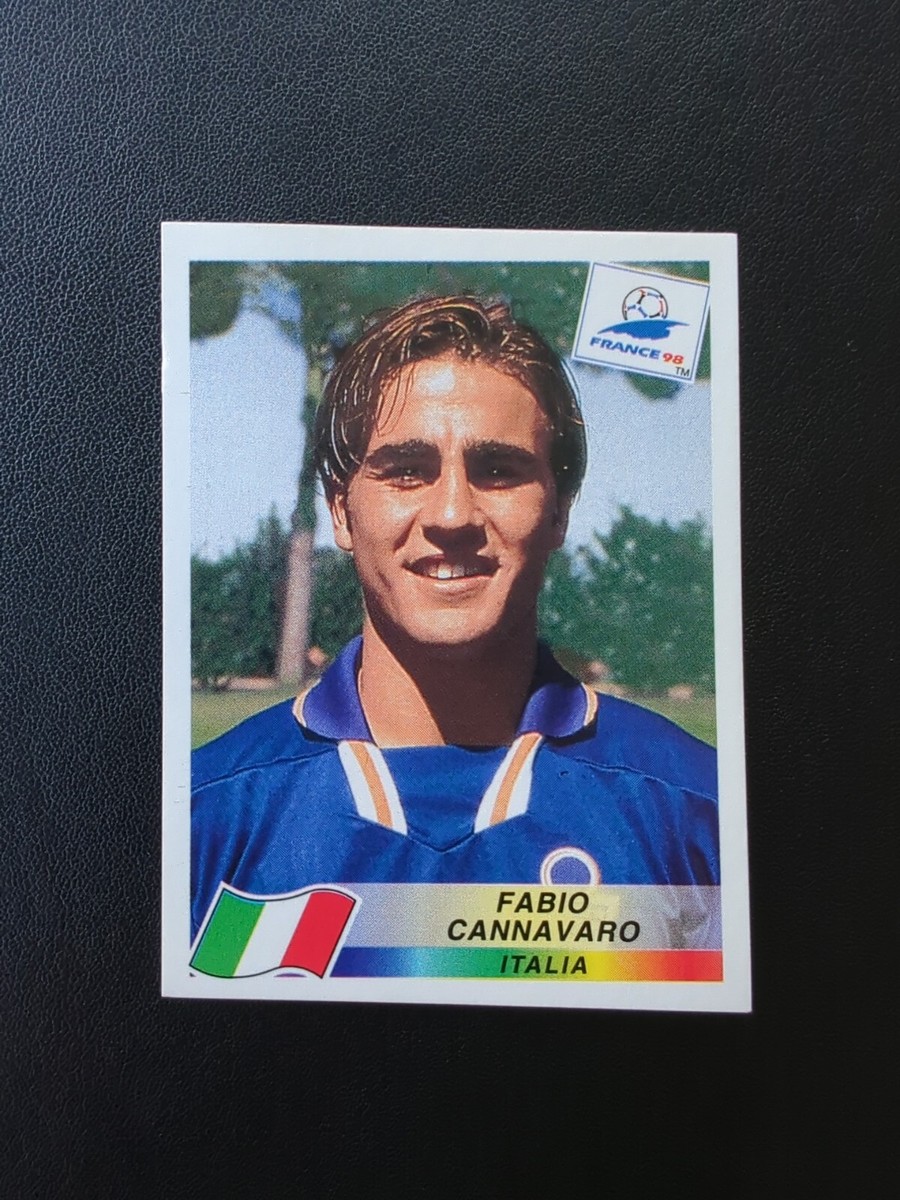 Fabio Cannavaro - Panini World Cup France 98 Sticker #90 Italy
