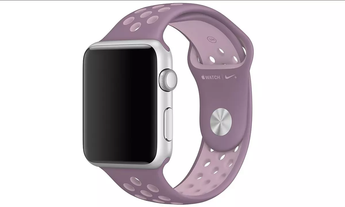 Nike mauve apple watch band cheap