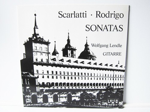 WOLFGANG LENDLE Guitar - SCARLATTI & RODRIGO Sonatas - LEICO LP NM ! - 第 1/4 張圖片