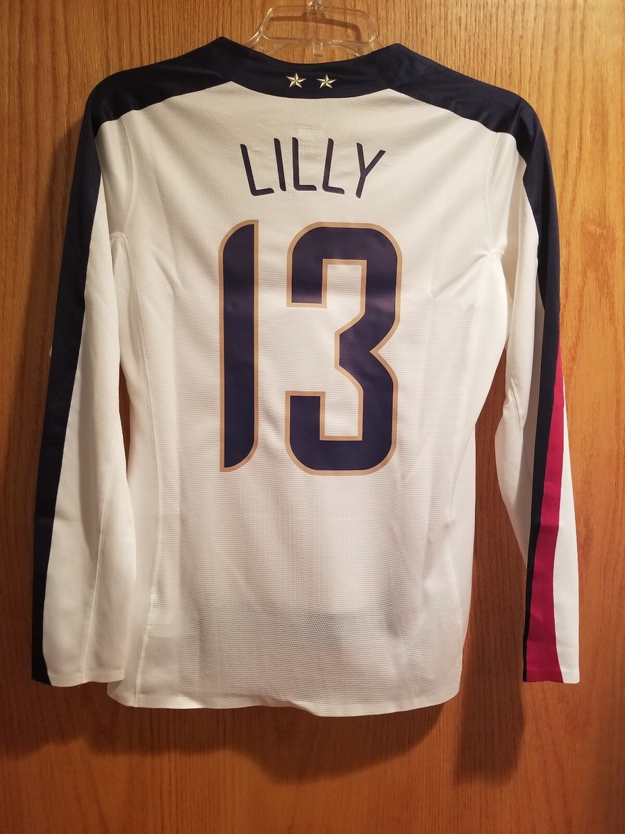 Nike USA US Womens Soccer USWNT 2007 World Cup Home Jersey