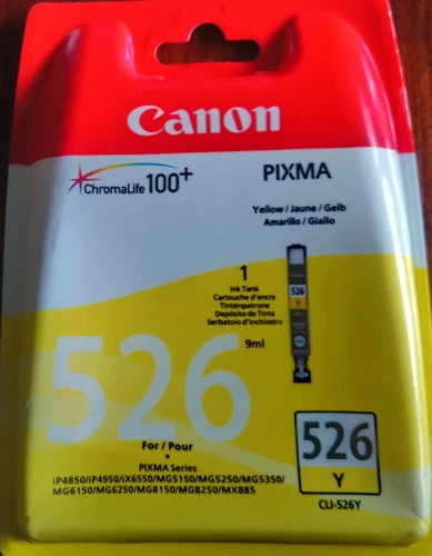 Canon CLI-526 Y, Yellow (Gelb) 526Y Pixma - NEW / OVP Original Genuine