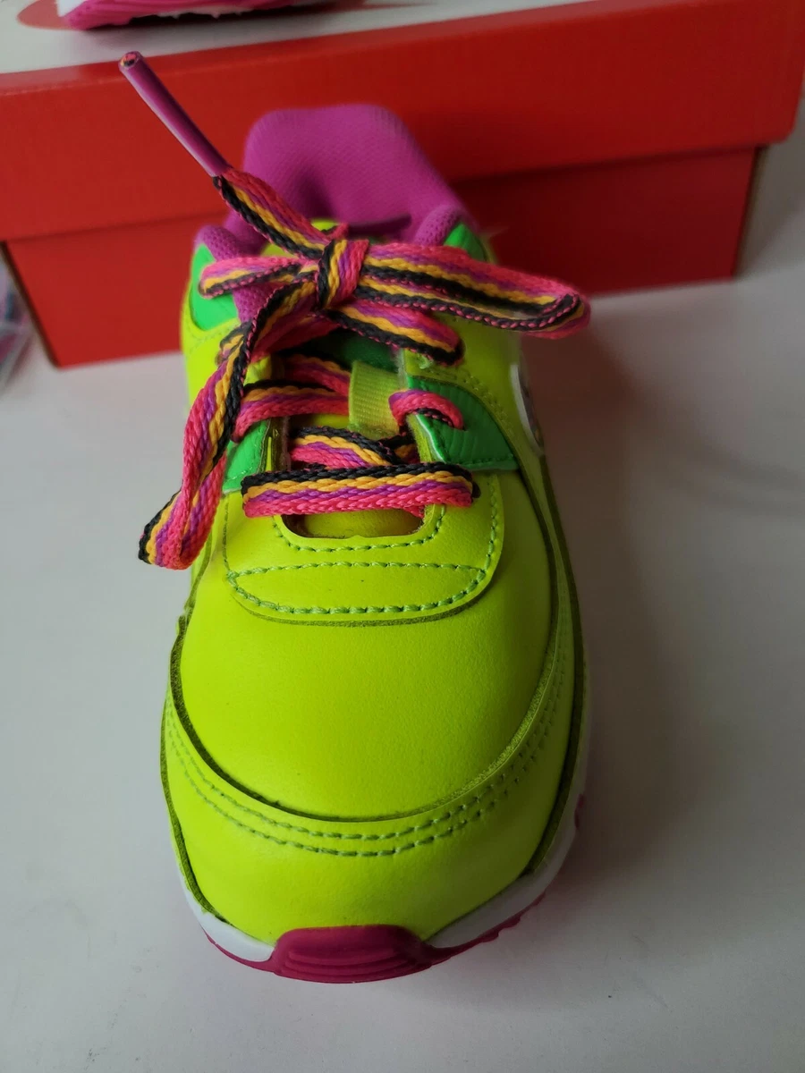 Nike air max 90 pink and green 2025