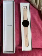 Samsung Galaxy Watch5 SM-R900 40mm Aluminum Case with Sport Band - Pink Gold...
