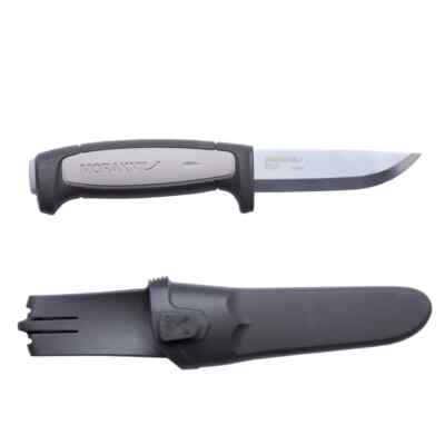 Morakniv Mora Robust Carbon Fixed-Blade Knife 12249 - New - made in Sweden