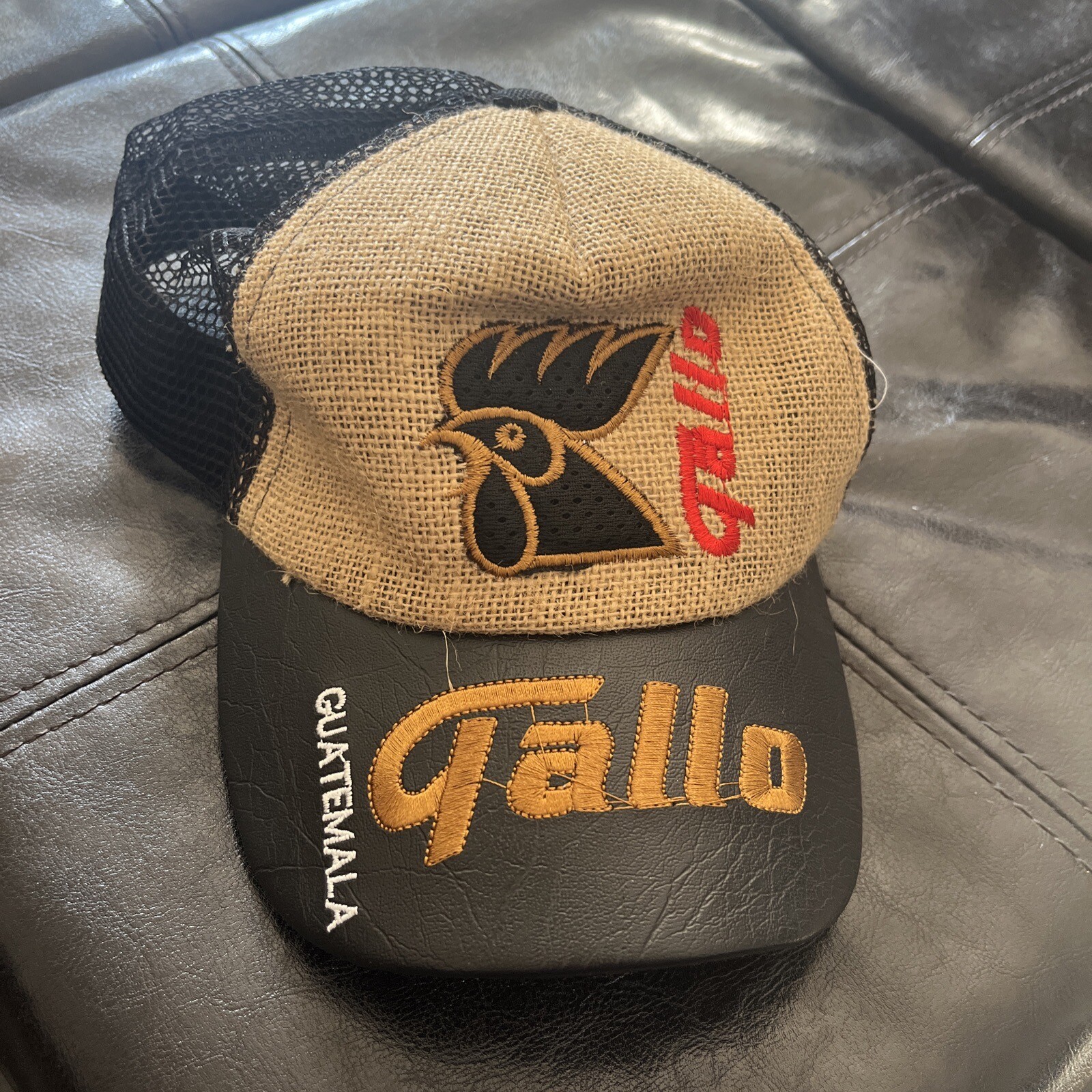 gallo rooster SnapBack Hat Cap Adjustable Mesh - image 8