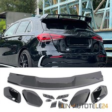 HECK DIFFUSOR SEITE FLAPS FÜR MERCEDES W177 A45 S GLANZ SCHWARZ HECK DIFFUSOR SEITE FLAPS FÜR MERCEDES W177 A45 S GLANZ SCHWARZ