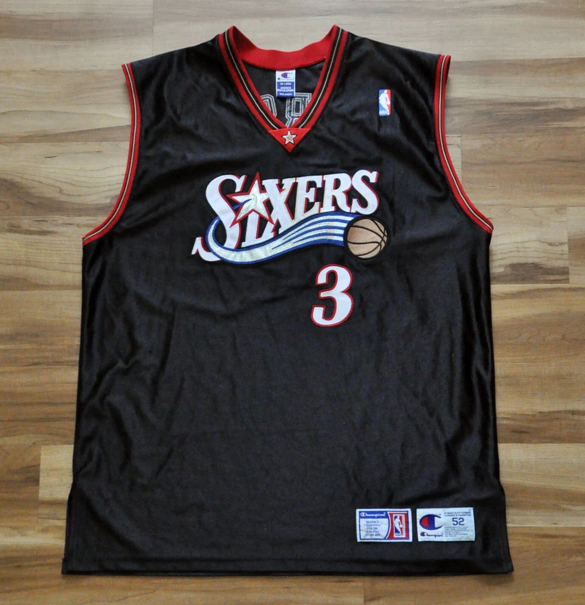 Cheap allen hotsell iverson sixers jersey