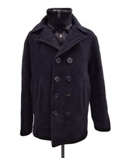 SCHOTT NYC VINTAGE CAPPOTTO UOMO MAN COAT JACKET GIACCA LANA