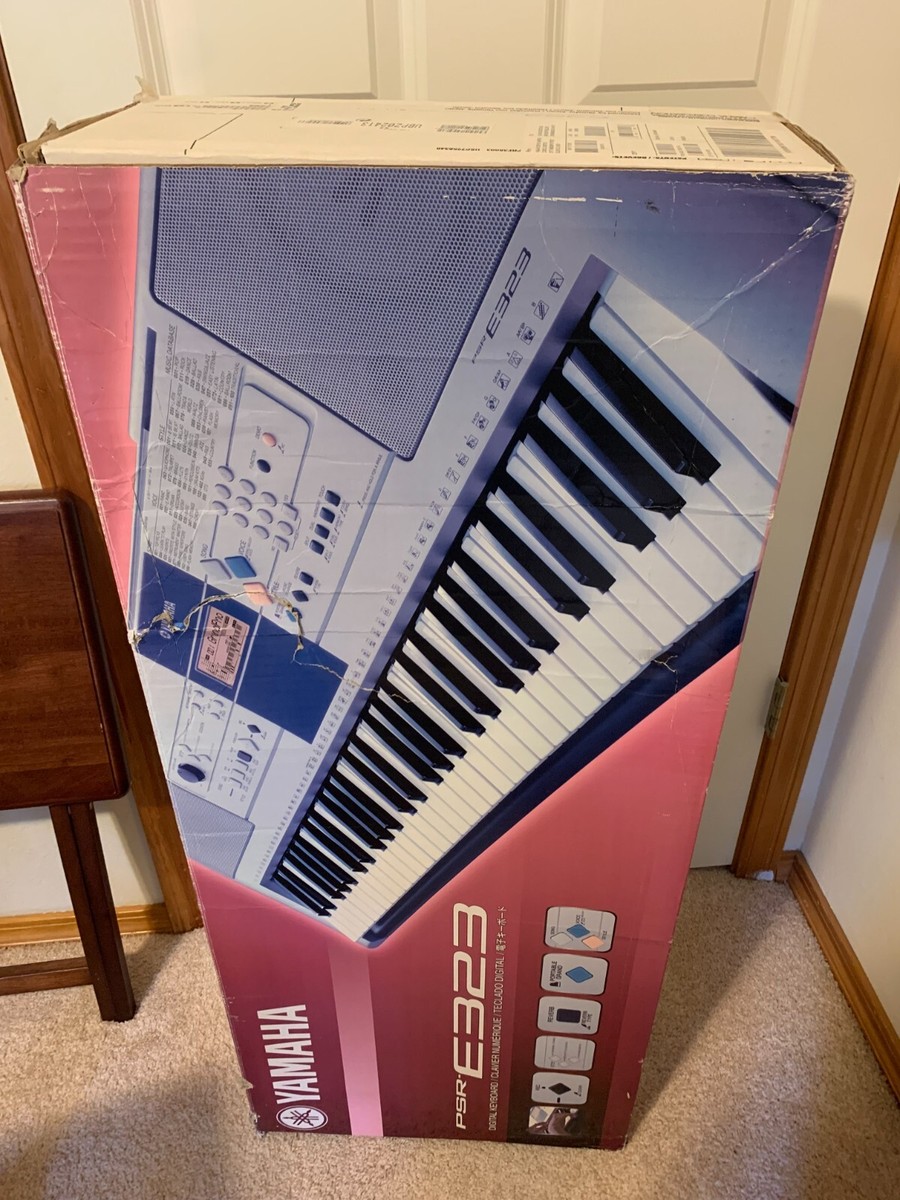 Yamaha PSR E323 61-Key Portable Keyboard | eBay