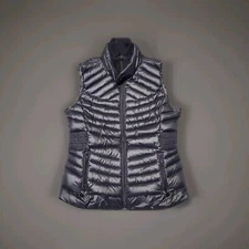 Bernardo Womens Down Puffer Vest Black Medium