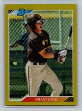 2020 Bowman Heritage #92CP-LTL Grant Little Chrome Prospects Gold #/50