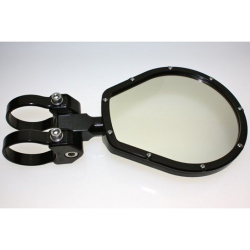 Axia Alloys Aluminum Folding 6" Side Mirror & Clamp - Polaris Yamaha Kawasaki - Picture 5 of 6