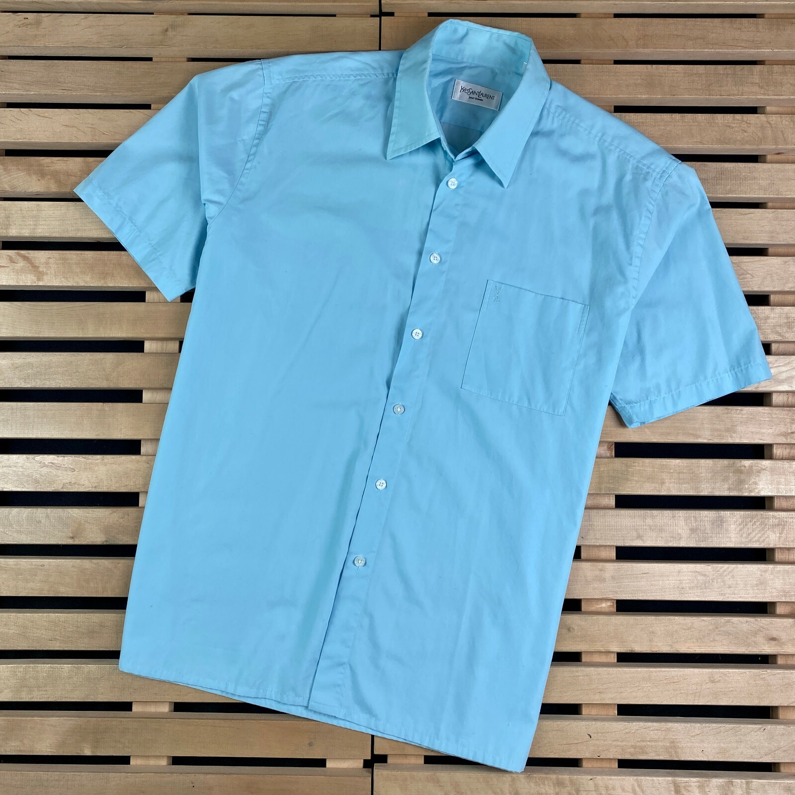 Camicia Uomo Manica Lunga Yves Saint Laurent Vintage Taglia L