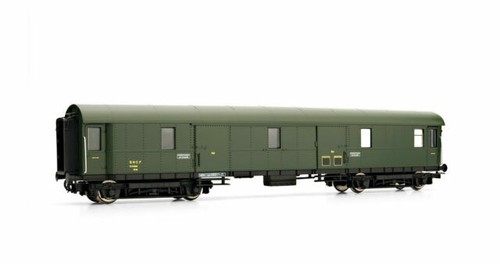 Lot De 2 Wagons Voyageurs Forestiers Jouef - Échelle HO, état D'usage, Comme Sur Photos