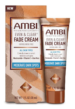 AMBI Even  Clear Facial Fade Cream, Hydroquinone Free, 1 oz