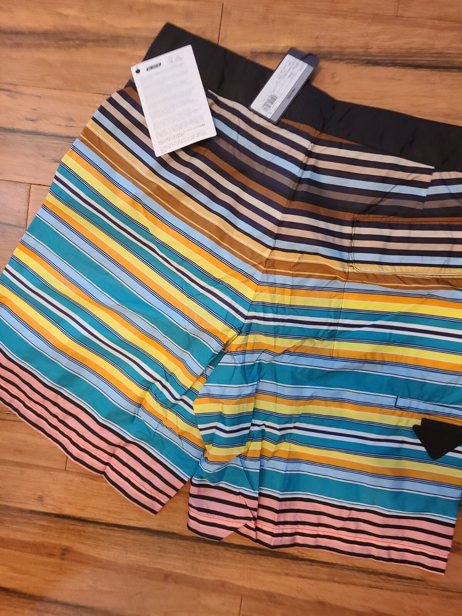 $950 New Prada Men Swim Trunks Sz 36 Waist Italy Limited