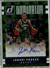 2016-17 Donruss Dominator Signatures #6 Jabari Parker Auto /49