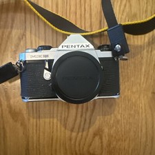 Pentax ME Super Film Camera Body Chrome