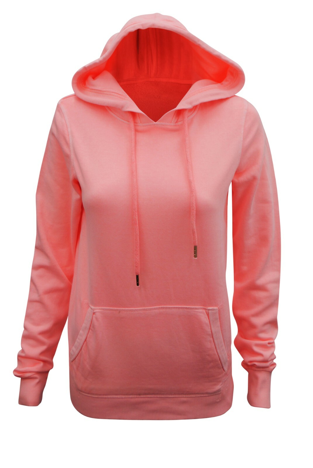 salmon pink hoodie womens