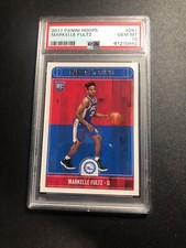 Markelle Fultz 2017-18 Panini Hoops #251  76ers RC Rookie PSA 10 GEM MINT.