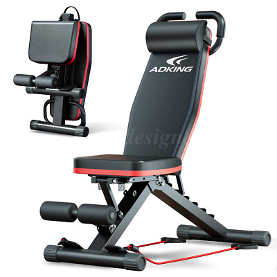 14-in-1 Multifunctional Fitness Bench 6 Adjustable Incline Levels Weight Bench