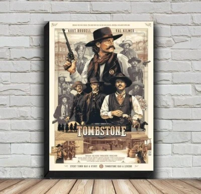 Tombstone Movie Premium High-Quality Poster Home Decor All Size