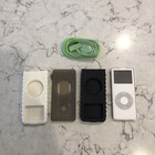 Apple iPod Nano 1st Generation w/3 Covers & Charging Cord-Bundle-Nice