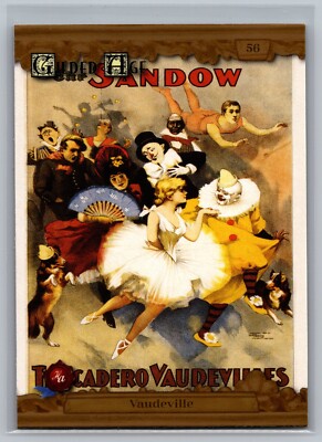 Vaudeville 2022 Historic Autographs Gilded Age RADIANT #56 Trading