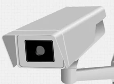 Axis Q1922-E 35mm 30fps Thermal Network Camera 0477-501-01  outdoor