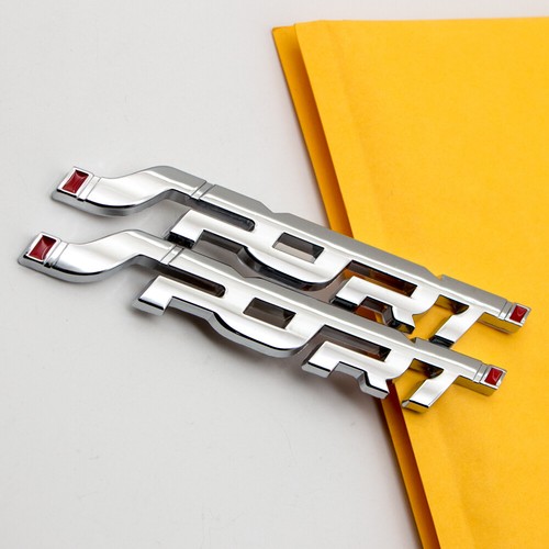 Emblem Badge 2x/Set 3D Metal TURBO Logo Decal Sticker Car Accessories... Turbo Sticker - Foto 5