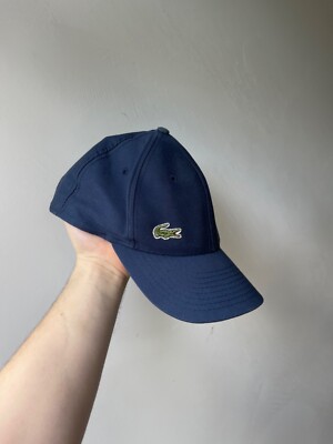 lacoste vintage chemise streetwear blue cap baseball 5 panels crazy hat rare